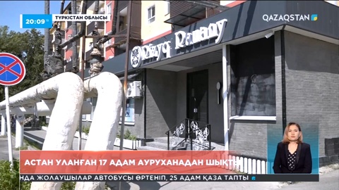 Кентау қаласында фаст-фудтан уланған 17 адам ауруханадан шықты
