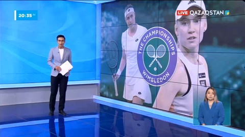 Елена Рыбакина «Уимблдонның» ширек финалында Тунис өкілі Онс Жаберге қарсы ойнайды