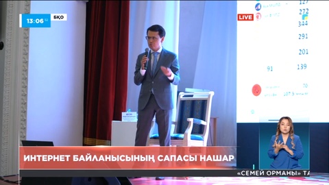 БҚО-дағы 200-ден астам ауылда жоғары жылдамдықты интернет байланысы жоқ