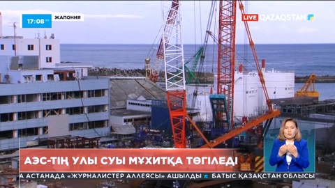 Жапонияда АЭС-тің улы суы мұхитқа төгіледі