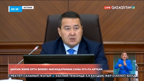 Елімізде шағын және орта бизнес нысандарының саны 27%-ға артқан