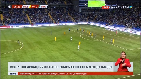 Солтүстік Ирландия футболшылары сынның астында қалды