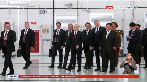 Солтүстік Корея лидері мен Ресей президенті келіссөз жүргізді