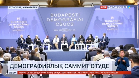 «Отбасы – қауіпсіздік кілті»: Будапештте демографиялық саммит өтіп жатыр