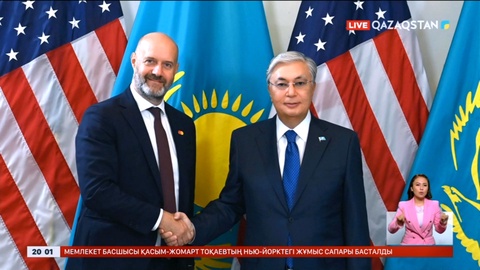 Мемлекет басшысы Мastercard компаниясының атқарушы вице-президентін қабылдады