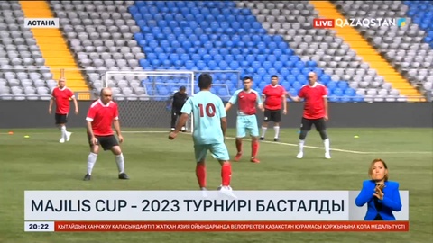 БАҚ өкілдері арасында футболдан турнир басталды