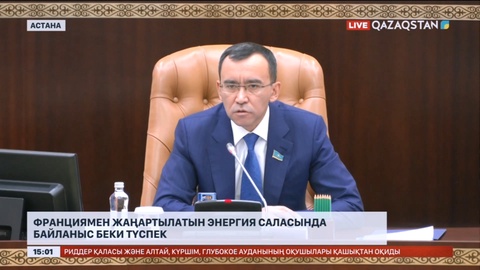 Сенат Франциямен арада жаңартылатын энергия көздеріне қатысты заңды мақұлдады
