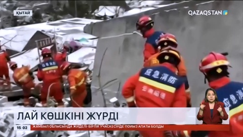 Қытайда лай көшкіні жүрді