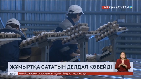 Нарықта жұмыртқа сататын делдалдар көбейіп кетті