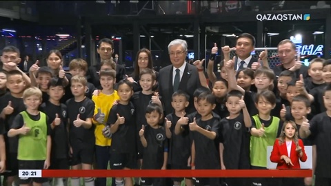 Мемлекет басшысы футбол орталығына барды