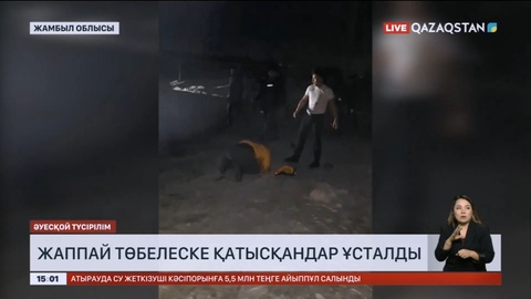 Жамбыл облысында жаппай төбелеске қатысқандар ұсталды