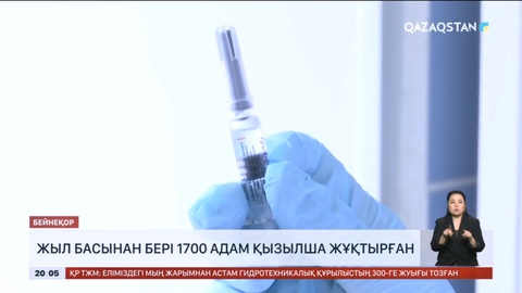 Жыл басынан бері 1700 адам қызылша жұқтырған