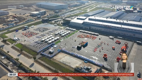 «Hyundai Trans Kazakhstan» зауыты жанынан технопарк салынып жатыр