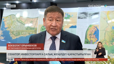 Сенатор: Инвесторларға салық жеңілдігі қарастырылған