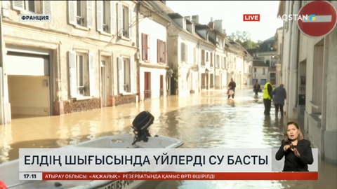 Францияның шығысында үйлерді су басты