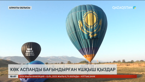 Алматыда әуе шарымен ұшудан рекорд орнатылды