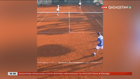 Қазақстан жасөспірімдер құрамасы әлемнің төрт дүркін чемпионы Франция тениисшілерін ұтты