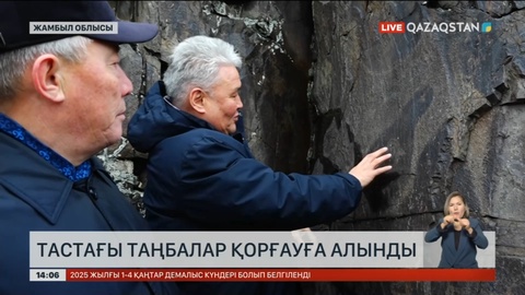 Жамбыл облысындағы петроглифтер қорғалатын болды