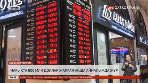 Түркия нарығында 600 млн доллар жалған ақша айналымда жүр