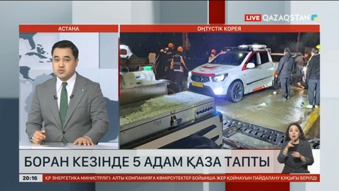 Оңтүстік Кореяда боран кезінде 5 адам қаза тапты