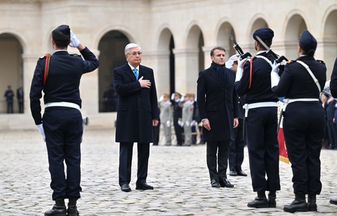 Қасым-Жомарт Тоқаев Францияға мемлекеттік сапармен барды