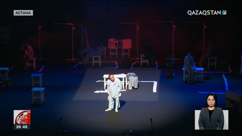 Астанада Т.Әбдіктің «Парасат майданы» психологиялық драмасы сахналанды