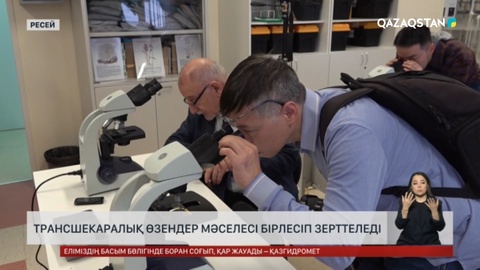 Трансшекаралық өзендер мәселесі бірлесіп зерттеледі
