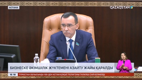 Сенаторлар бизнеске әкімшілік жүктемені азайту туралы заңды қарады