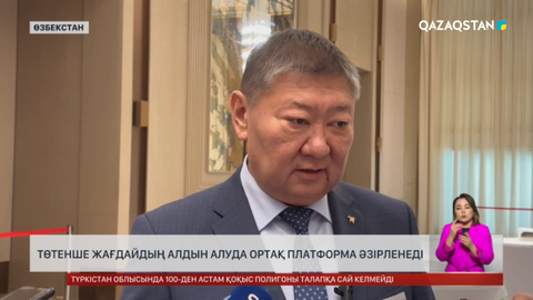 Орталық Азия елдері төтенше жағдайдың алдын алуда ортақ платформа әзірлейді