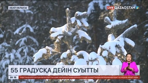 Семейде соңғы 20 жылдағы ең төмен температура тіркелді