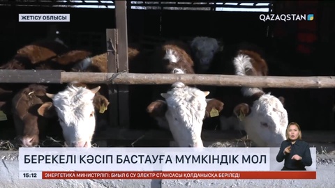 Жетісу облысында «Ауыл аманаты» бағдарламасымен 60-қа жуық азамат өз кәсібін бастады