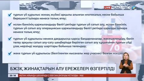 БЖЗҚ жинақтарын алу ережелері өзгертілді