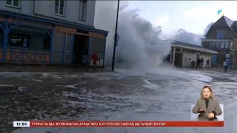 Францияның Бретань өңірін су басты