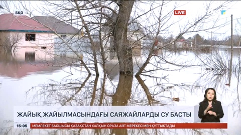 Жайық жайылмасындағы саяжайларды су басты