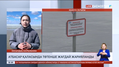 Ақмола облысындағы Жабай өзенінің деңгейі 6 метрге дейін көтерілді