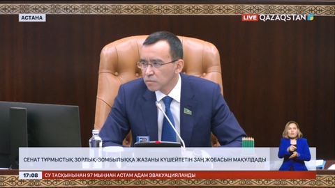 Сенат тұрмыстық зорлық-зомбылыққа жазаны күшейтетін заң жобасын мақұлдады