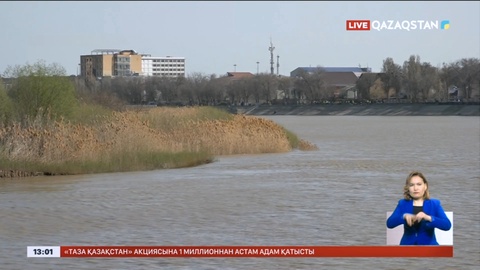 Жайықтағы су деңгейі 434 сантиметрге жетті