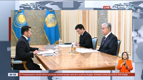 Мемлекет басшысы Жаслан Мәдиевті қабылдады