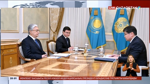 Мемлекет басшысы Қаржы министрі Мәди Такиевті қабылдады