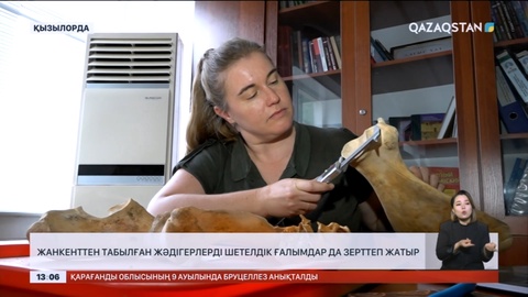 Жанкент қалашығынан табылған жәдігерлерді шетелдік ғалымдар зерттеп жатыр