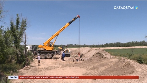 Алматыдағы газ құбырының құрылысы аяқталуға жақын