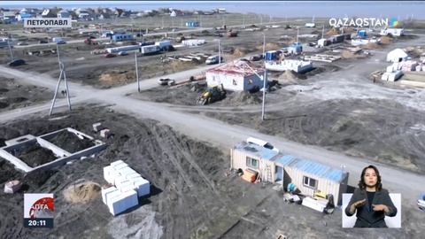 Солтүстік Қазақстанда суға кеткен үйлерді бағалау жұмысы жалғасуда