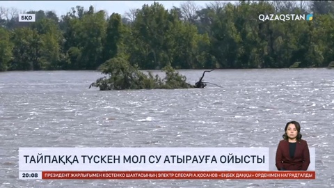 Тайпаққа түскен мол су Атырауға ойысты