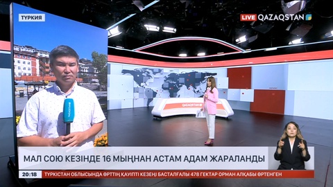 Түркияда мал сою кезінде 16 мыңнан астам адам жараланды