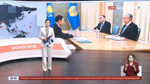 Президент Қайрат Сарыбайды қабылдады