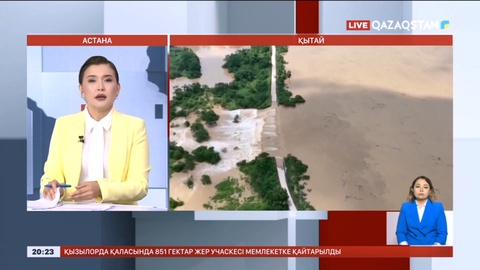 Қытайдың шығысында елдімекендер суға кетті