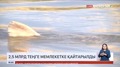 Мемлекетке келтірілген 2,5 млрд теңге шығынның орны толды
