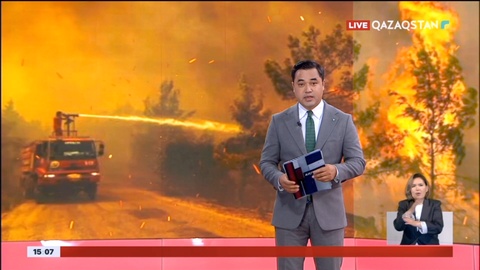 Измир маңында орман өртімен күрес жалғасып жатыр