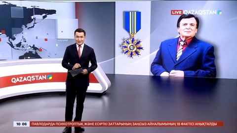 Лаки Кесоглу «Барыс» орденімен марапатталды