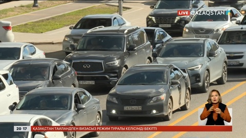 Рөлі оң жақта орналасқан такси жүргізушілеріне жұмыс істеуге тыйым салынады